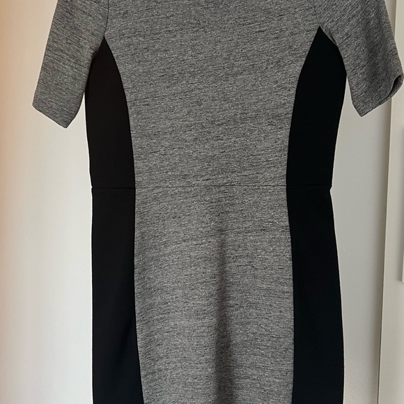 J. Crew Gray Wool Shift Dress - Picture 2 of 4